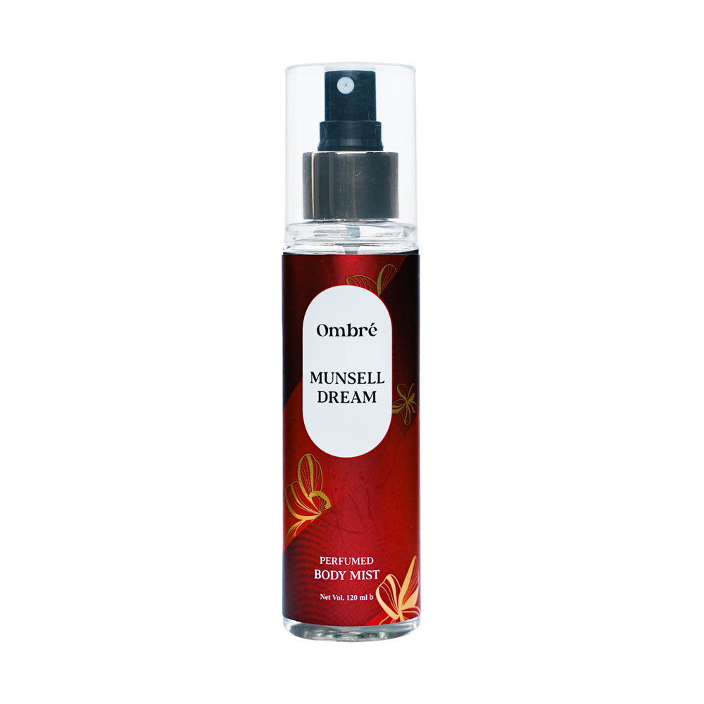 Ombré Munsell Dream Perfumed Body Mist Bottle – 120ml Floral Fragrance for Women