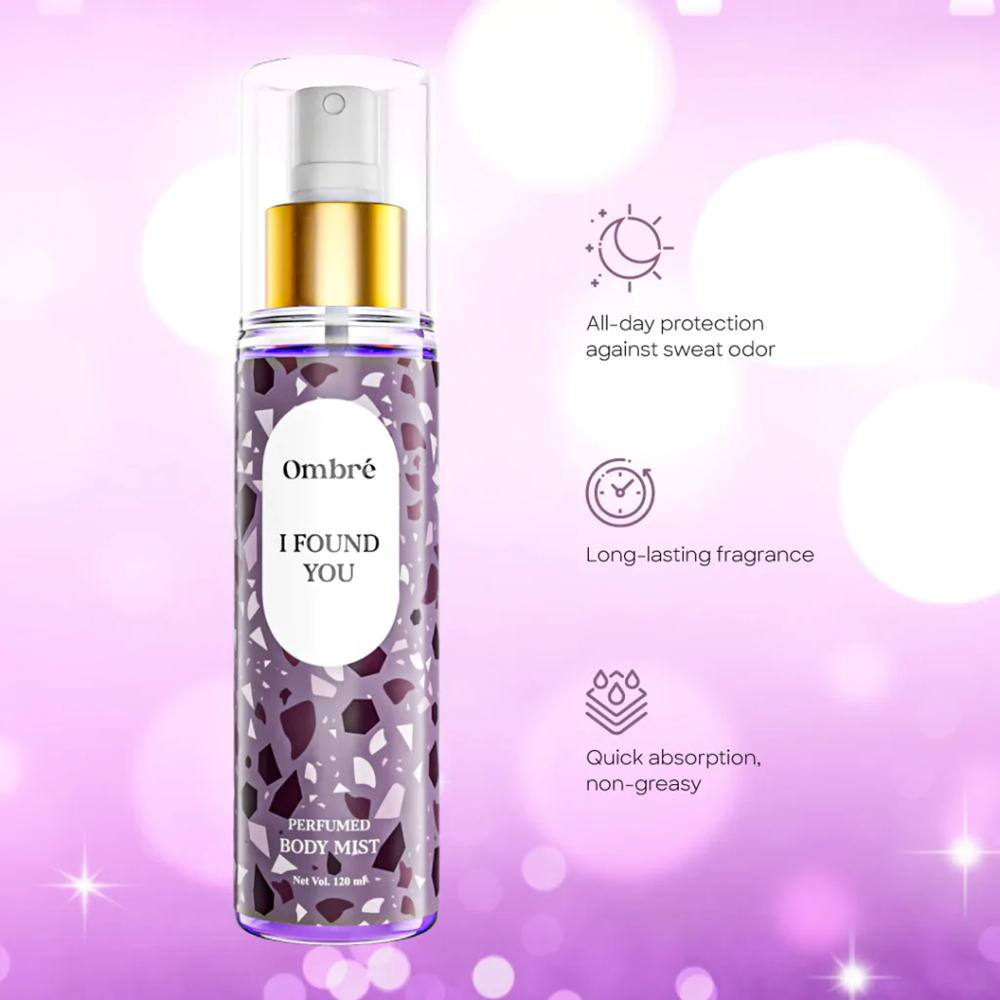Ombré Body Mist Perfume I Found You 120ml