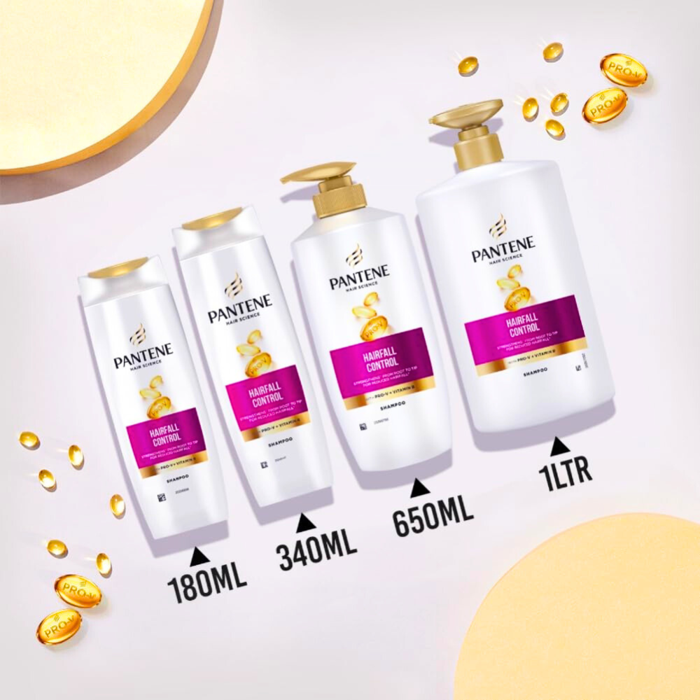 Pantene Hair Science Hairfall Control Shampoo