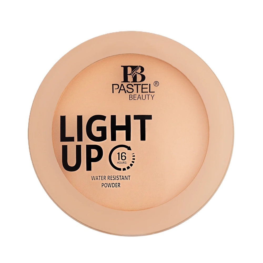 Pastel Beauty Light Up Water Resistant Powder 16H long-lasting face powder