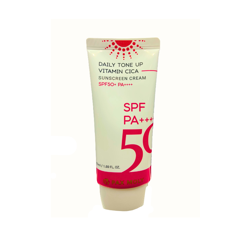 Pax Moly Daily Tone Up Vitamin Cica Sunscreen Cream Spf 50+ Pa++++ 50ml