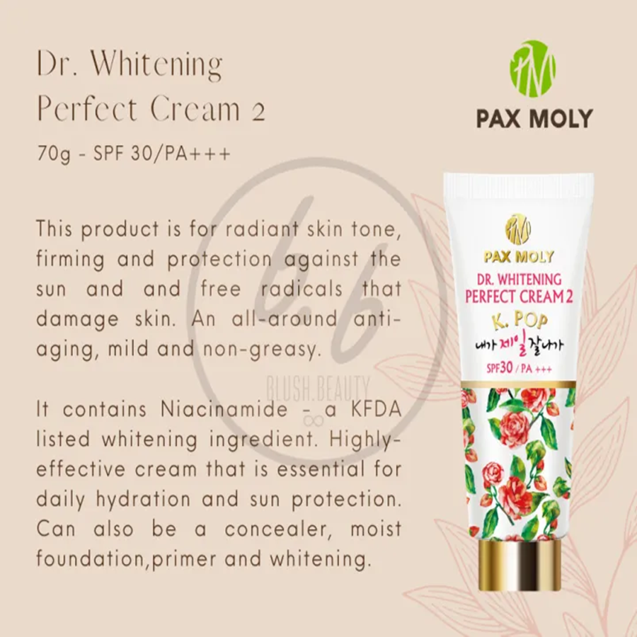 Pax Moly Dr. Whitening Perfect Cream 2 70g BD
