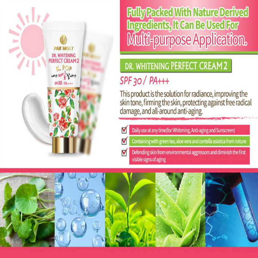 Pax Moly Dr. Whitening Perfect Cream 2 70g BD