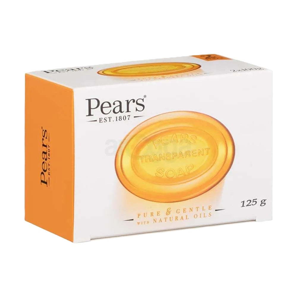 Pears Pure & Gentle Transparent Soap With Plant Oils 125g