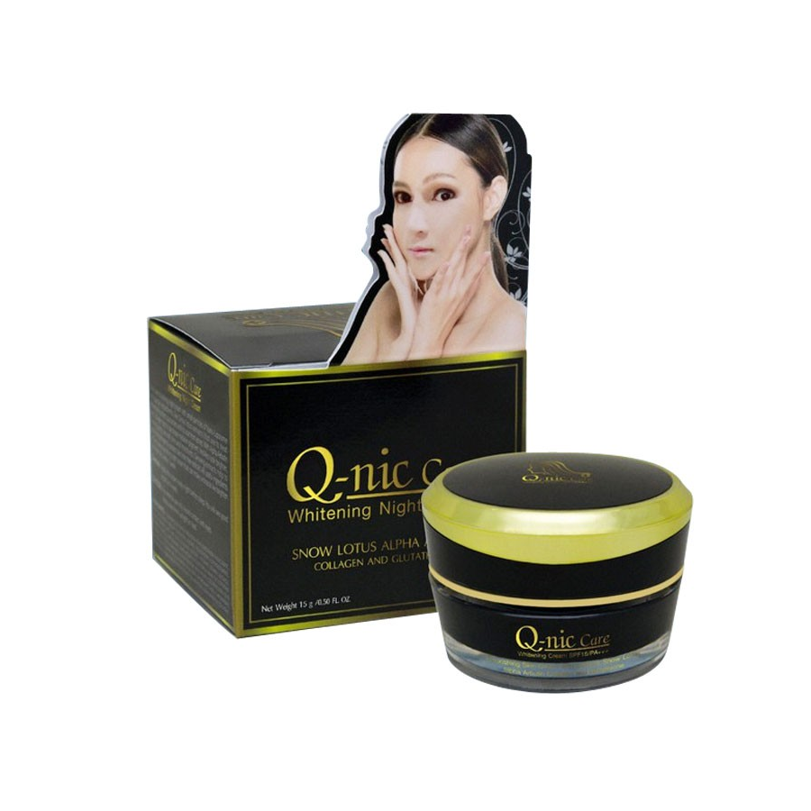 Q-nic Care Whitening Night Cream 15g