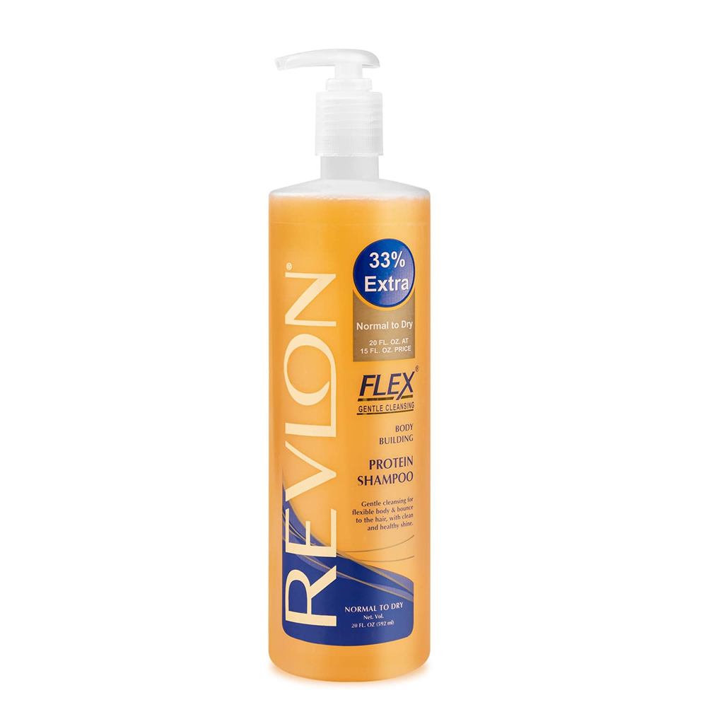 Revlon Flex Body Building Protein Shampoo Normal To Dry 592ml
