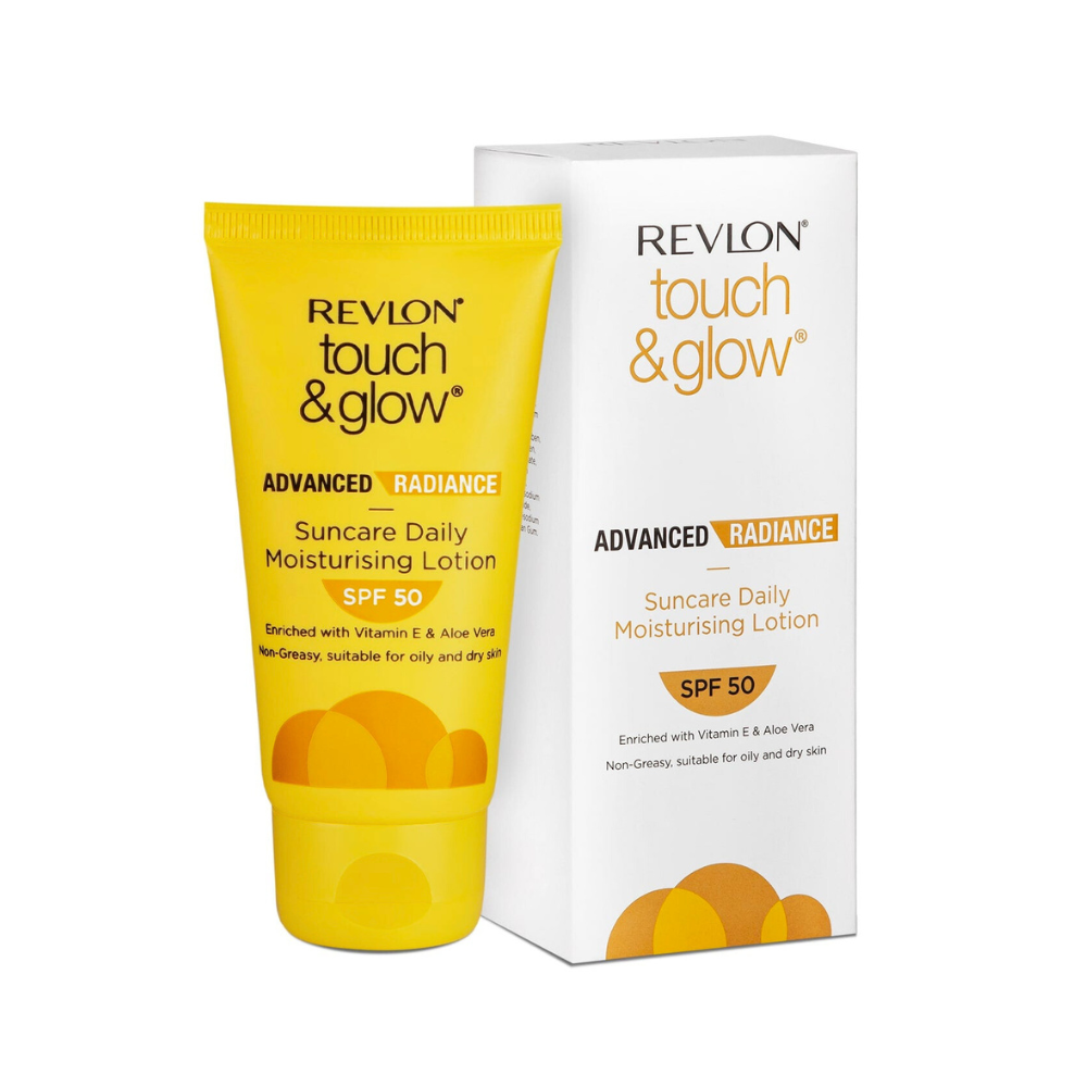 Revlon Touch & Glow Advanced Radiance Sun Care Daily Moisturizing Lotion SPF 50