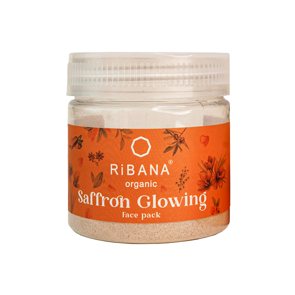 Ribana Saffron Glowing Face Pack 50g