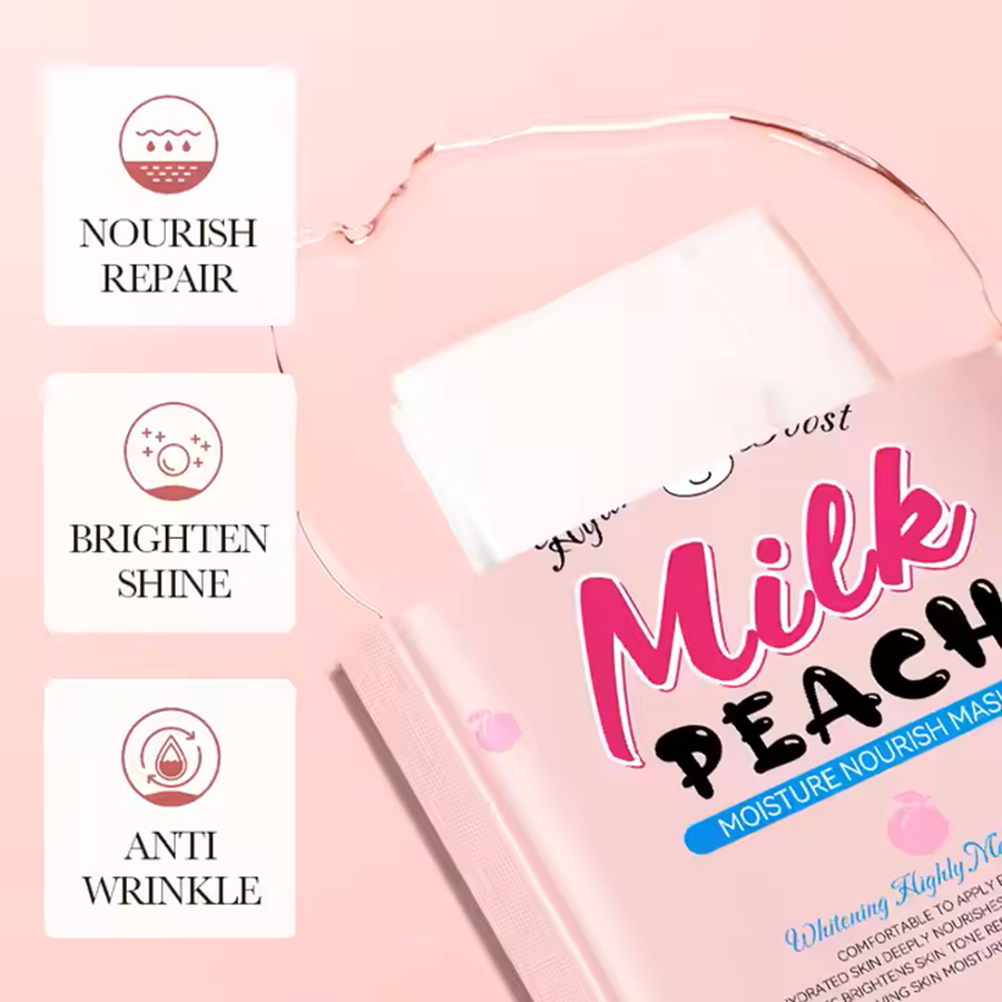 Sadoer Milk Peach Moisture Nourish Mask 30g BD
