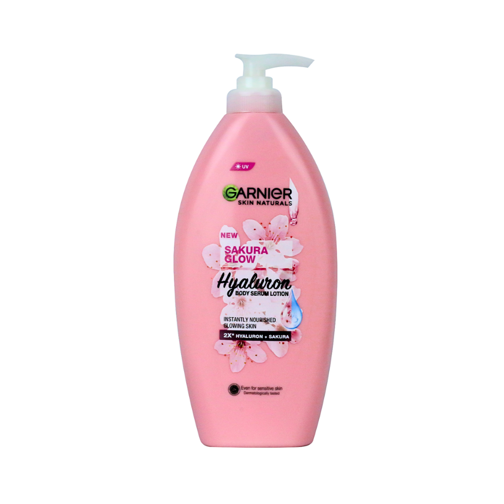 Garnier Sakura Glow Hyaluron Body Serum Lotion 400ml