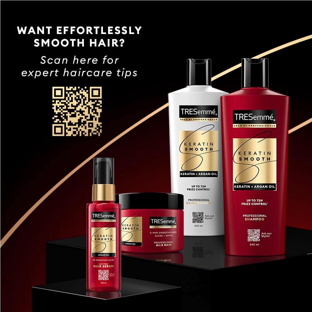 Scan Here For Hair Care Tips