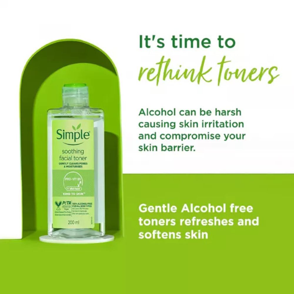 imple Soothing Facial Toner for Sensitive Skin Alcohol