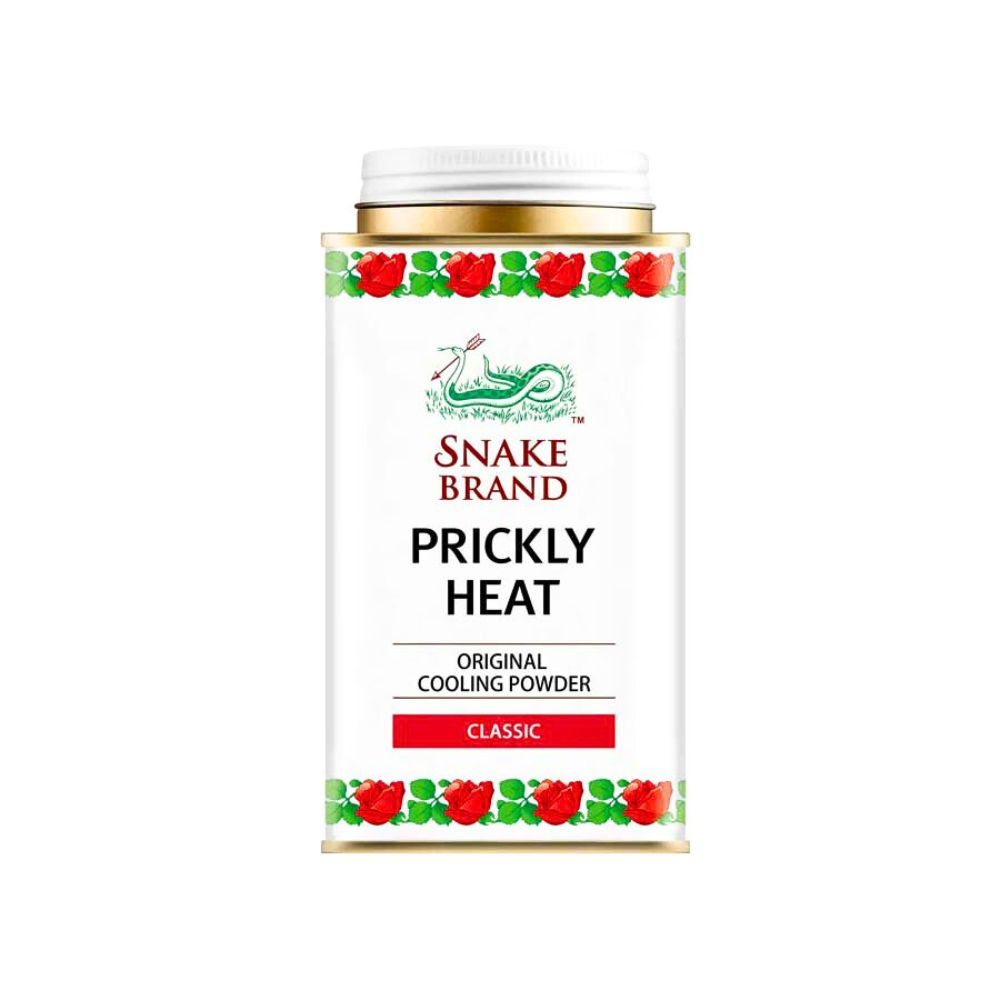 Snake Brand Prickly Heat Cooling Powder 140g (BD)