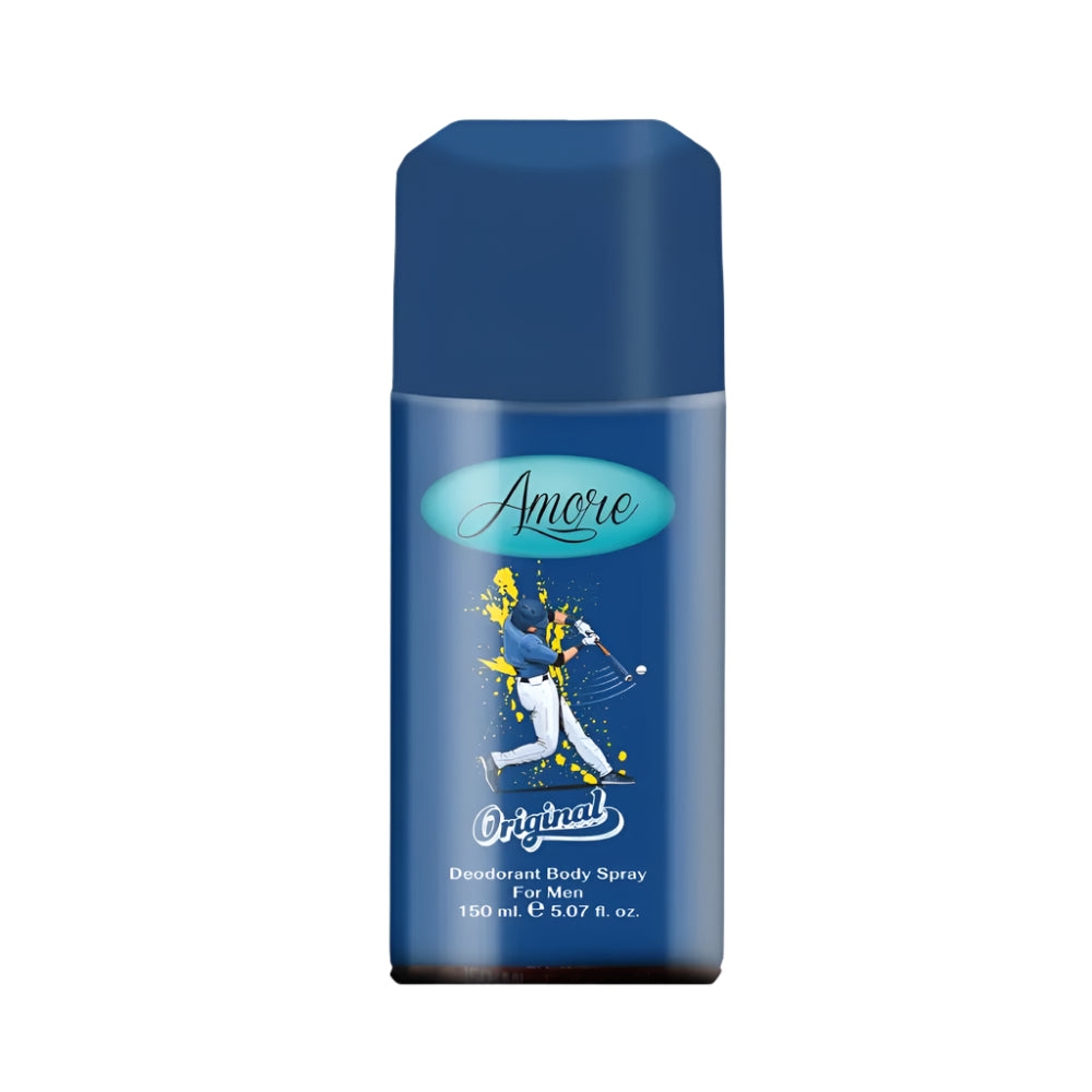 Sora Amore Original Deodorant Body Spray for Men – classic masculine scent 150ml (BD)