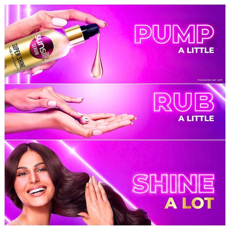 Sunsilk hair serum for instant shine