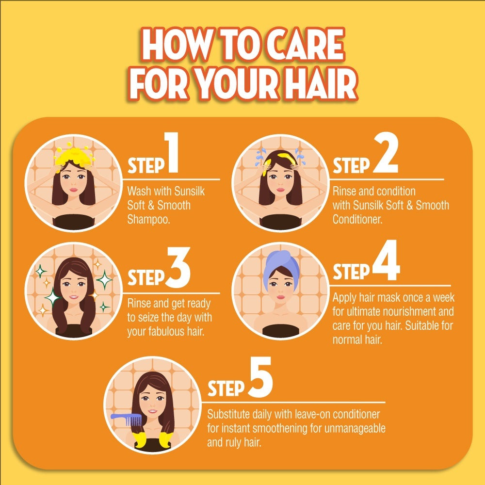 Sunsilk Soft & Smooth Co Creation Shampoo user manual step by step