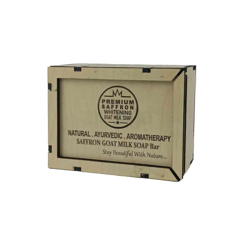 Premium Saffron Whitening Goat Milk Soap