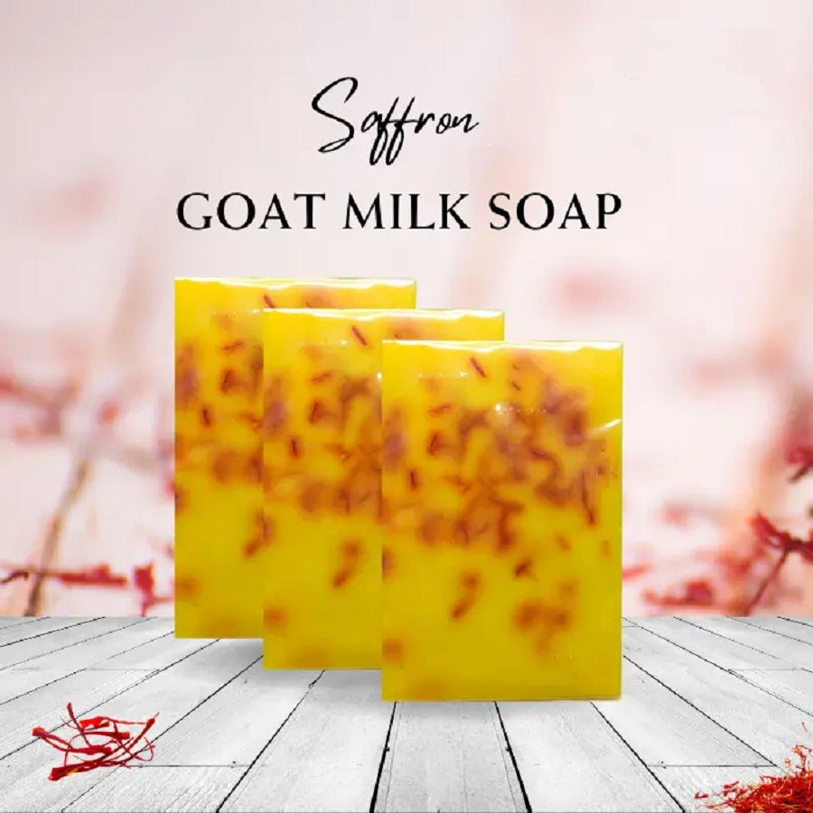 Premium Saffron Whitening Goat Milk Soap