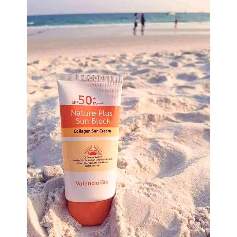 Valencia Gio Nature Plus Sun Block Collagen Sun Cream SPF 50+ PA+++
