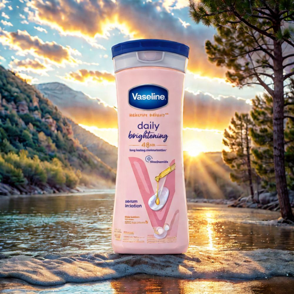 Vaseline body lotion with Vitamin B3 and Jelly