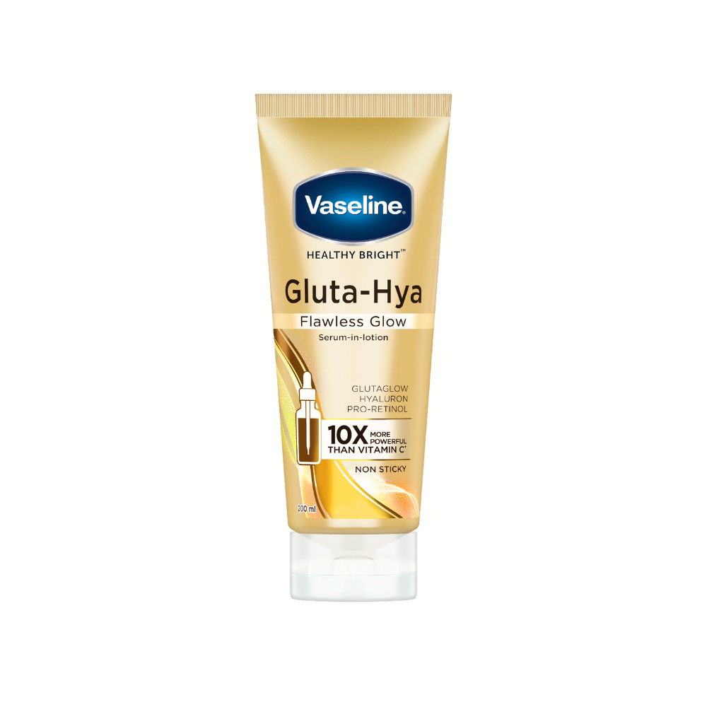 Vaseline Gluta-Hya Flawless Glow Serum In Lotion 200ml