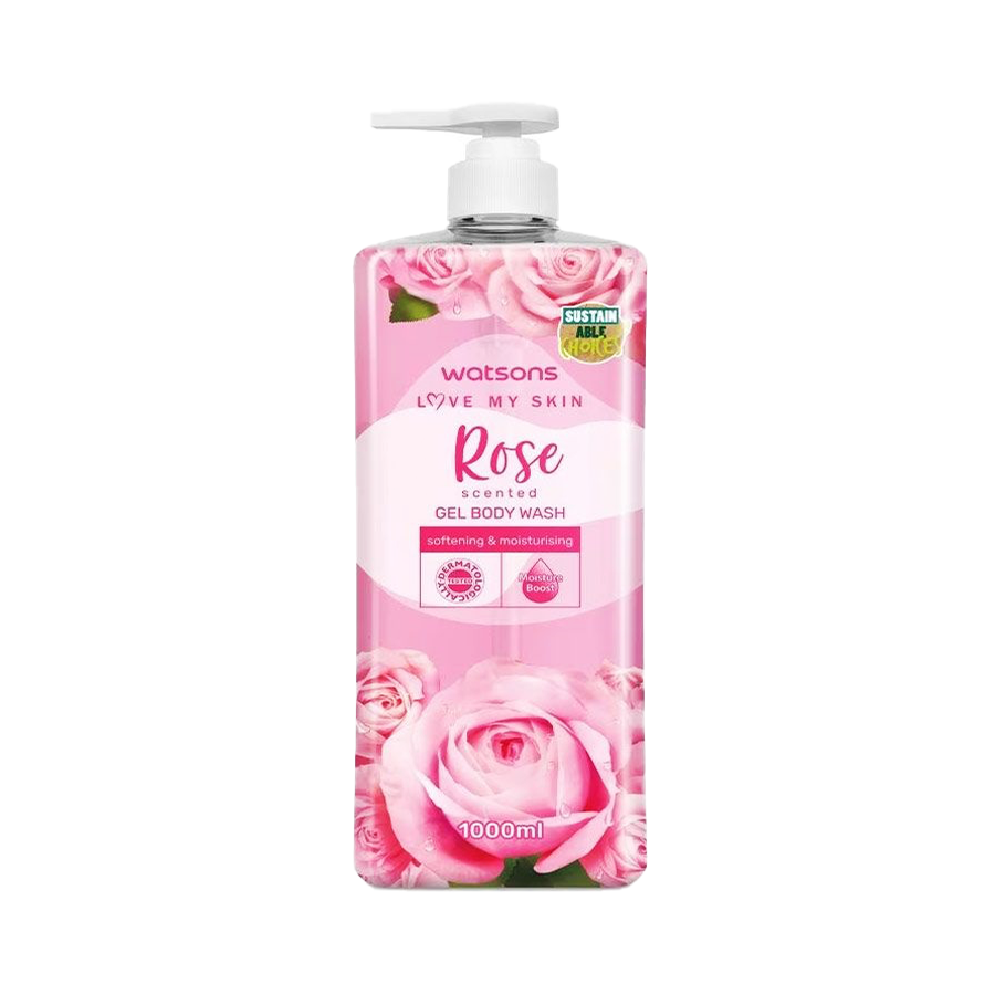 Watsons Rose Scented Gel Body Wash