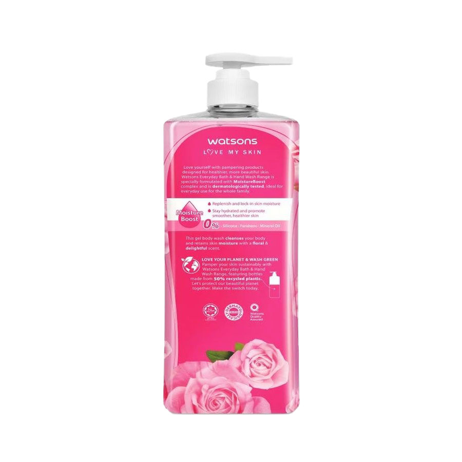 Watsons Rose Scented Gel Body Wash