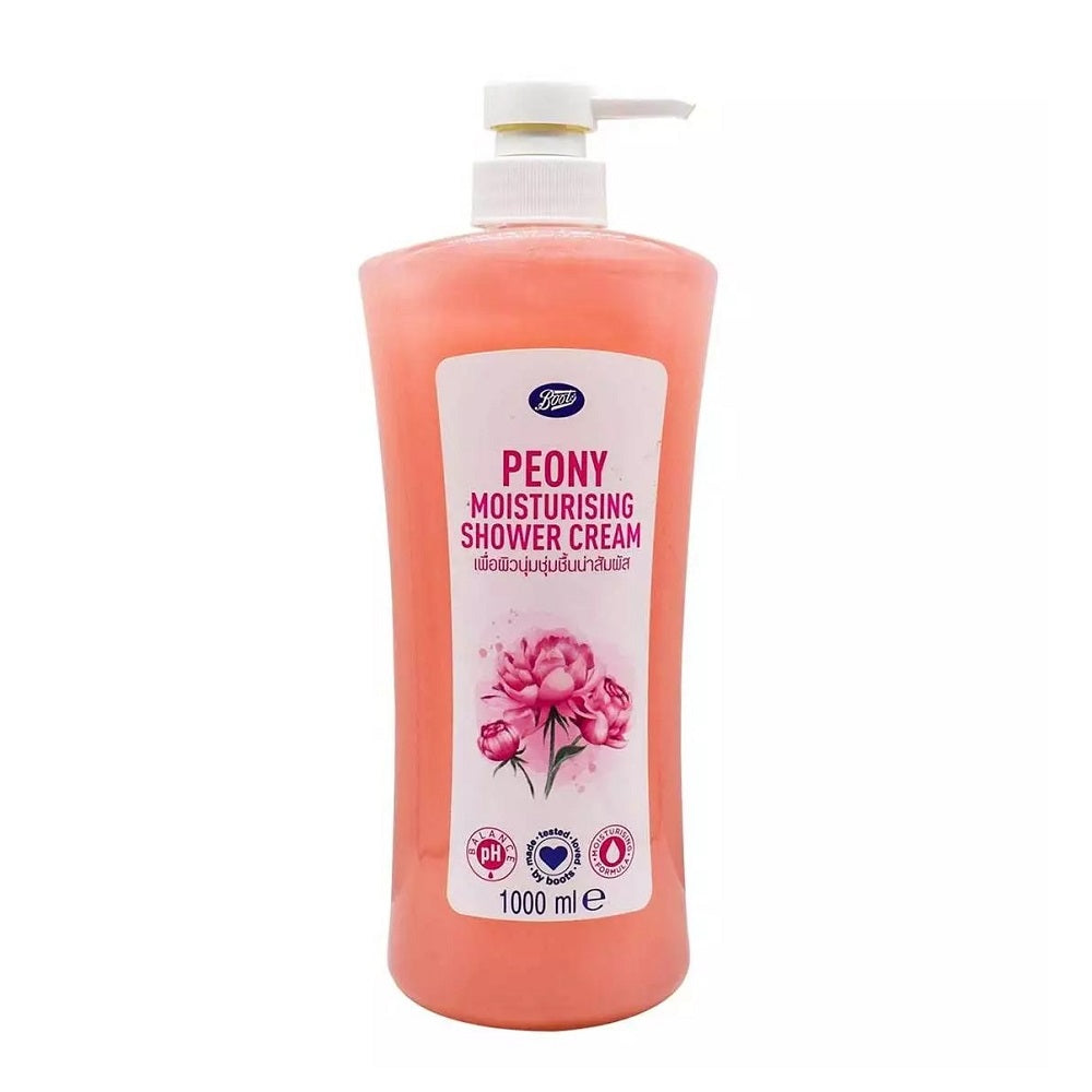 Boots Peony Moistursing Shower Cream 1000ml