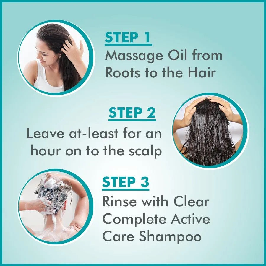 Clear Active Care Anti-Dandruff Hair Oil 150ml BD