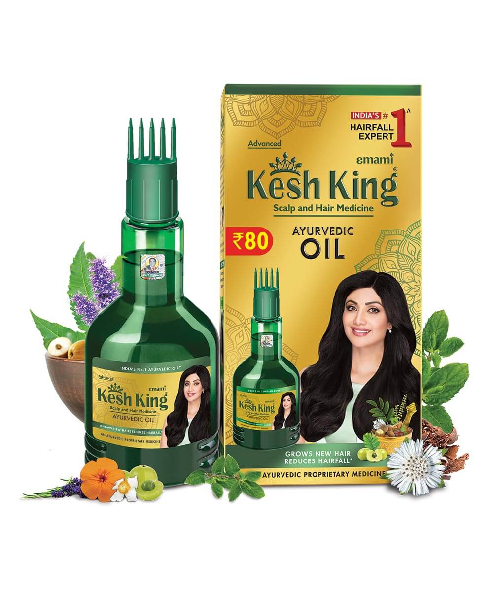 Emami Kesh King Scalp Hair Medicine Ayurvedic Oil BD