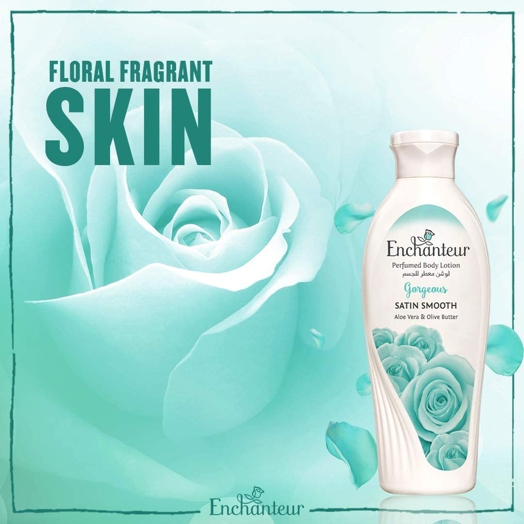 Enchanteur Gorgeous Satin Smooth Perfumed Body Lotion BD