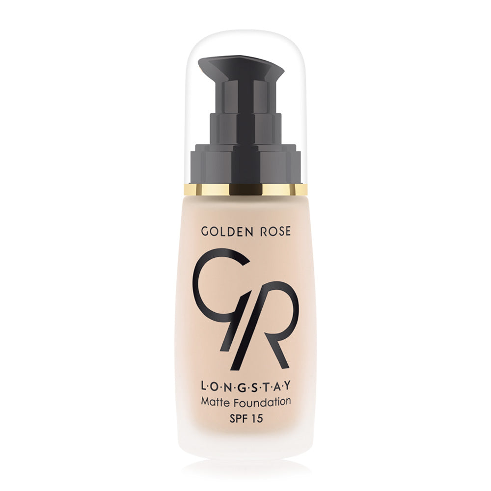 Golden Rose Longstay Matte Foundation 01 Ivory BD
