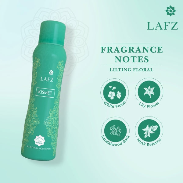 Lafz Kismet Body Spray For Her 100g
