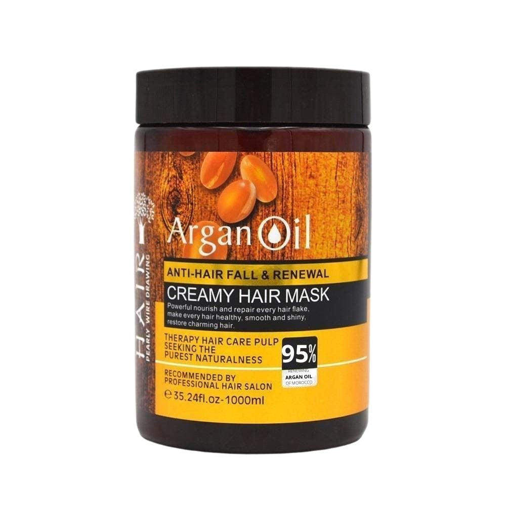 Lightness Argan Oil Creamy Hair Fall Mask 1L
