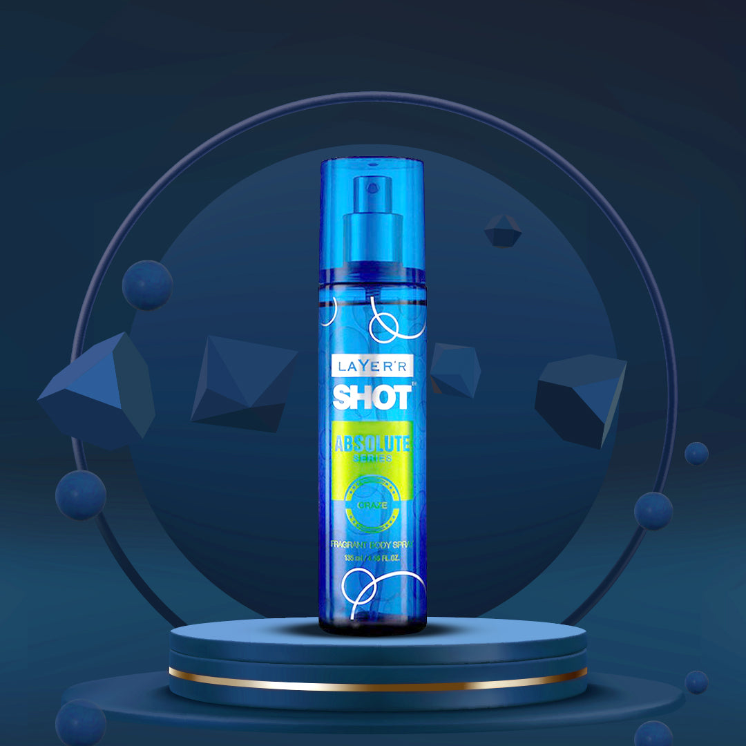 Layer'r Shot Absolute Series Craze Body Spray 135ml