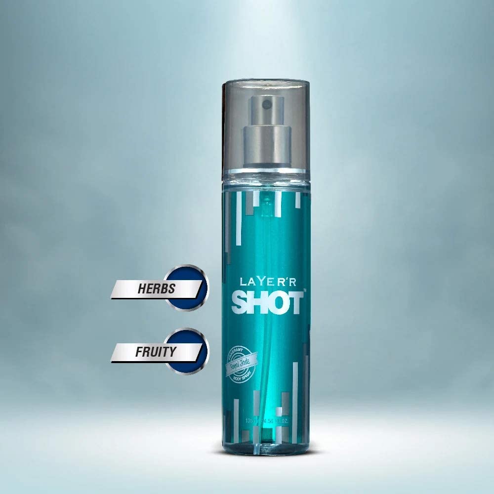 Layer'r Shot Royal Jade Body Spray 135ml BD