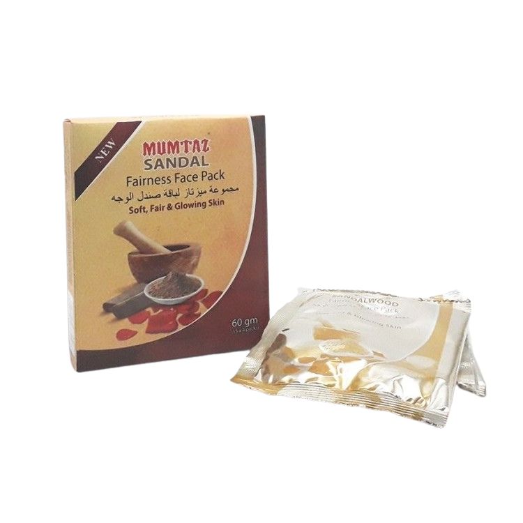 মমতাজ স্যান্ডেল ফেয়ারনেস ফেস প্যাক - Main Image