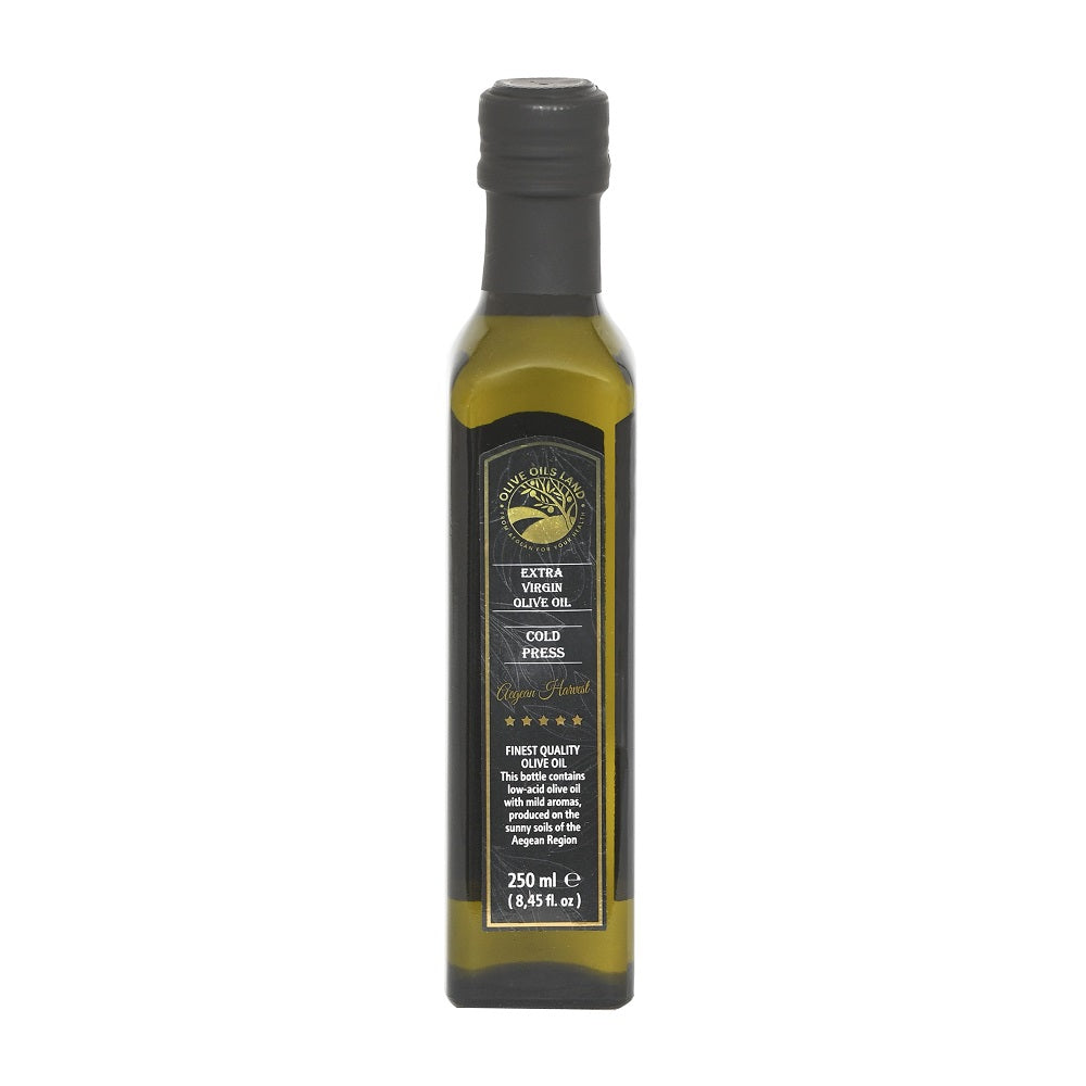 Olive Oils Land Extra Virgin Olive Oil Glass Bottle 250ml BD
