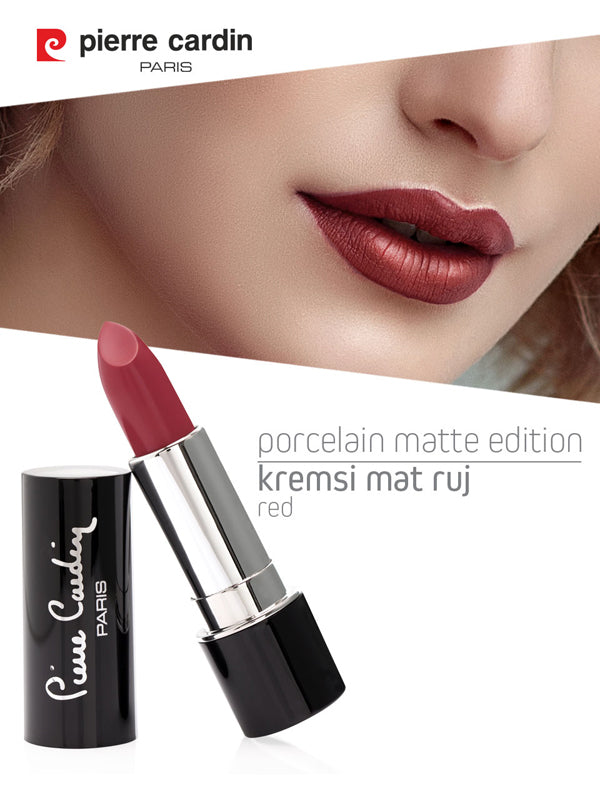 Pierre Cardin Porcelain Matte Edition Lipstick Red 216 BD
