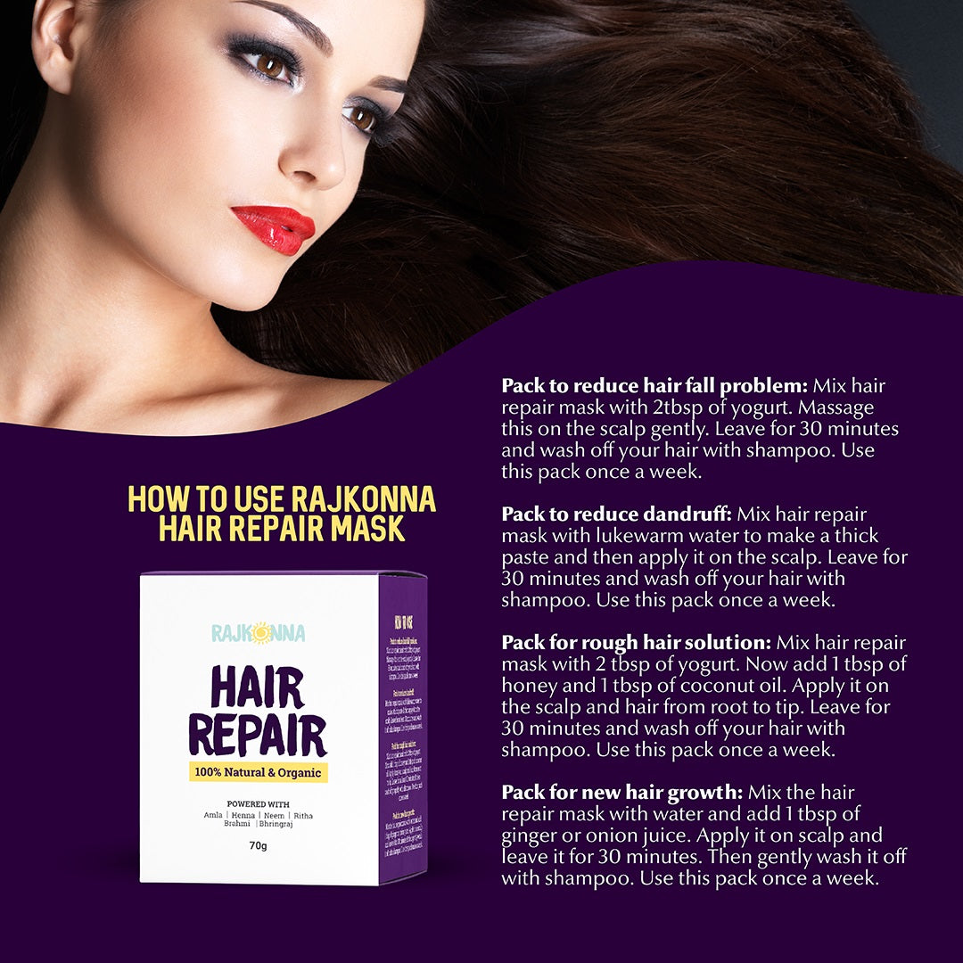 Rajkonna Hair Repair Mask 70g BD