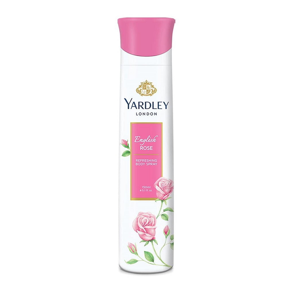 Yardley London English Rose Refreshing Body Spray for Women 150ml BD