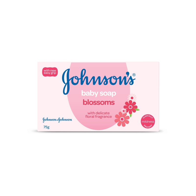 johnson's baby soap blossoms for baby skin