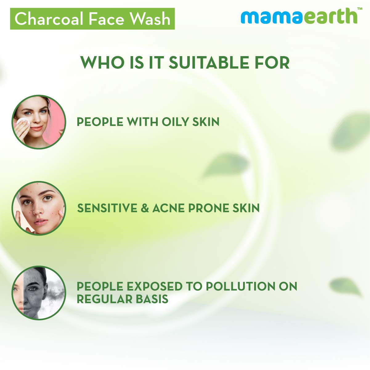 Mamaearth Charcoal Face Wash for Oil Control 100ml BD