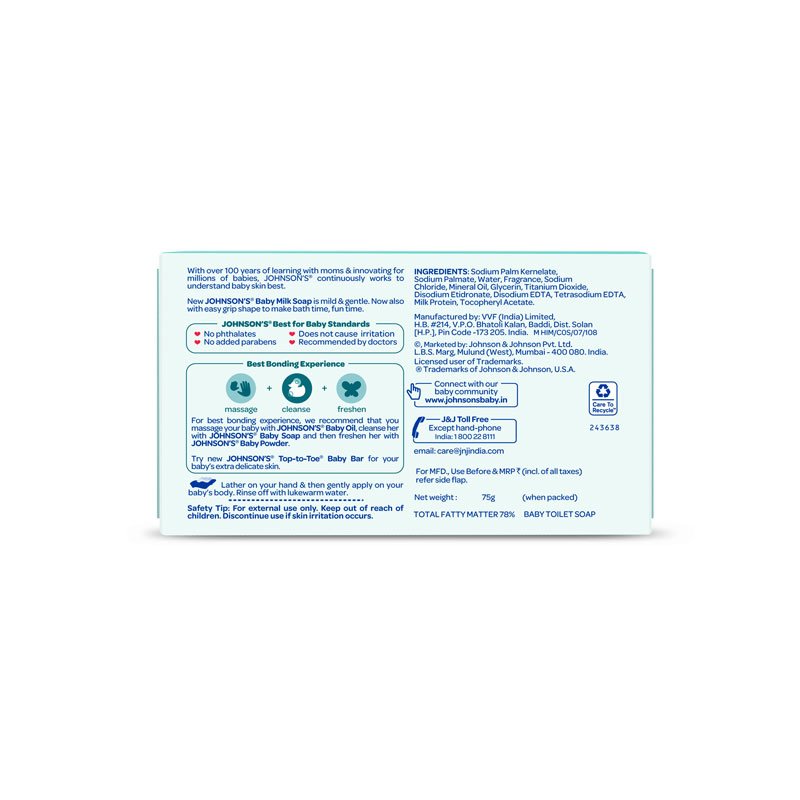 Johnson's Baby Baby Milk Soap for Baby