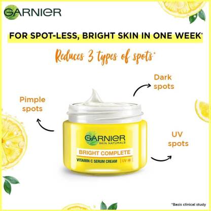 How to use Garnier Bright Complete Vitamin C serum cream India
