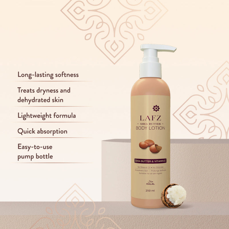 Lafz Shea Butter Body Lotion 250ml