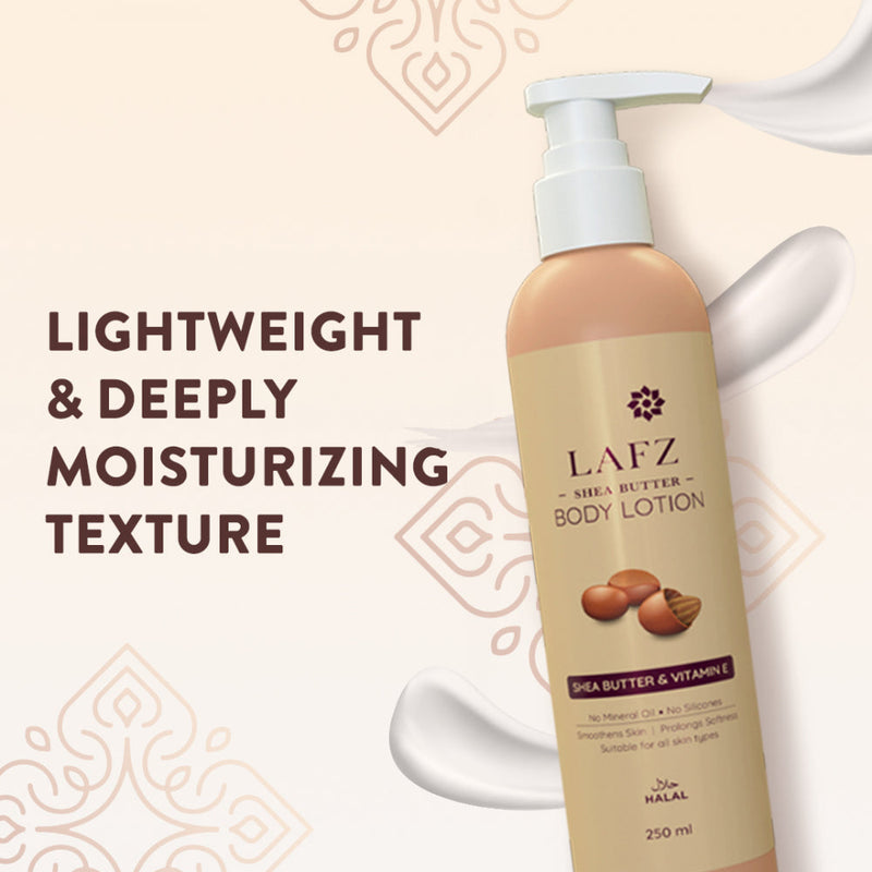 Lafz Shea Butter Body Lotion 250ml