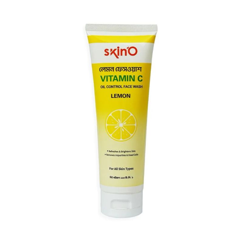 Skin'O Vitamin C Oil Control Face Wash Lemon