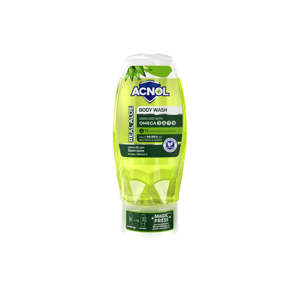 Acnol Body Wash Real Aloe 250ml