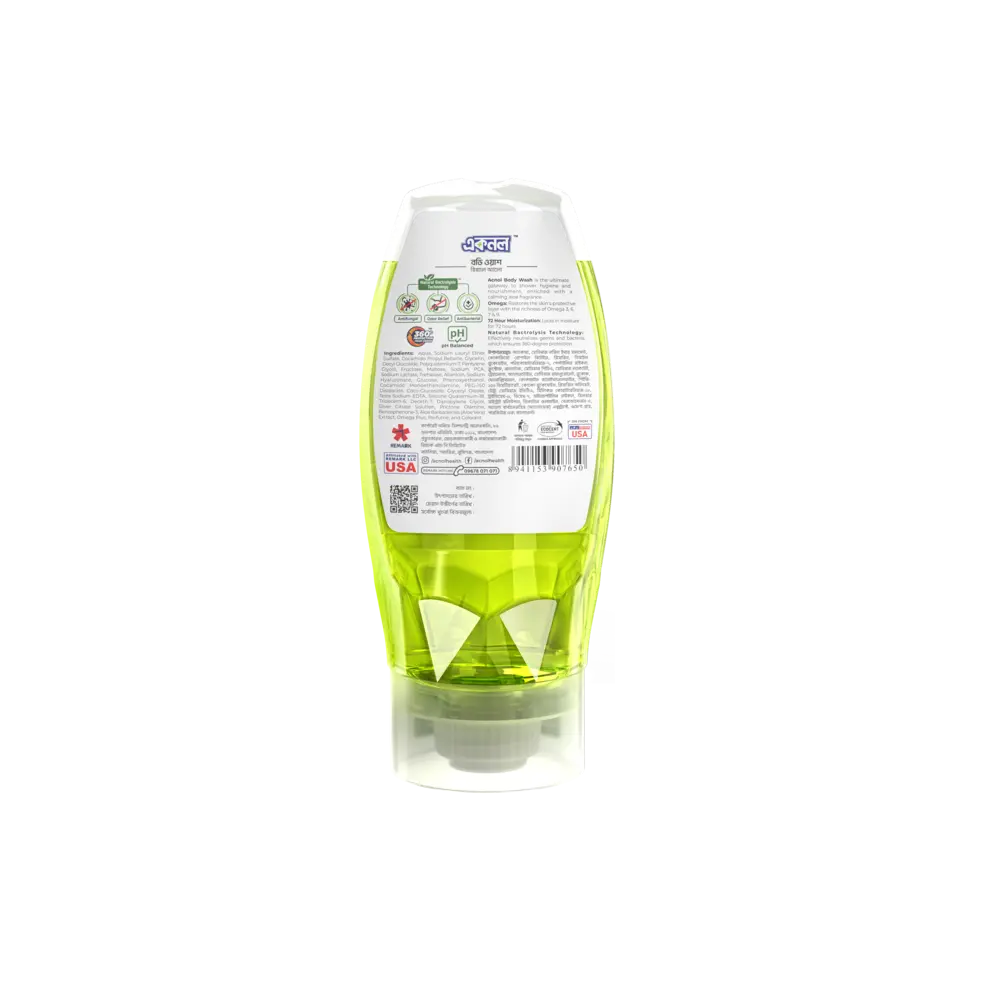Acnol Body Wash Real Aloe 250ml